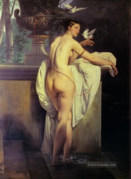 hunde spielen poker Ölbilder verkaufen - Venus mit zwei Tauben 1830 weibliche Nacktheit Francesco Hayez Spielen